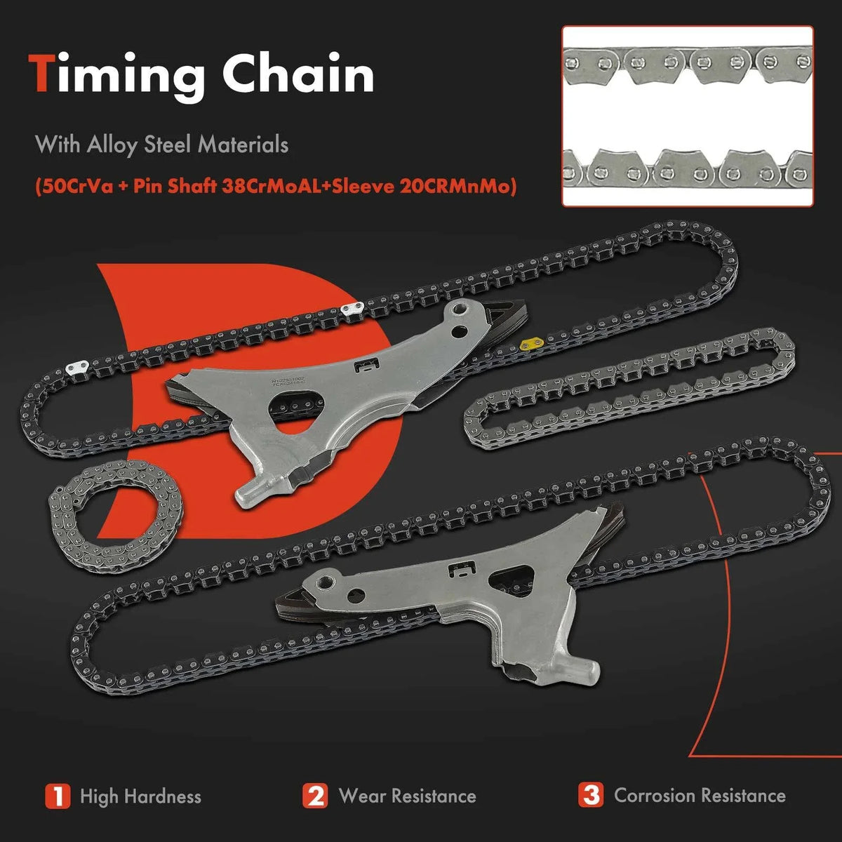 Timing Chain Kit for Mercedes-Benz W205 C400 C350 E350 E400 (2015)