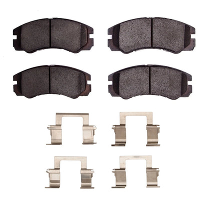 2X Brake Pad Set Front for Isuzu Trooper SLX (1992–2002) 2551-0579-01