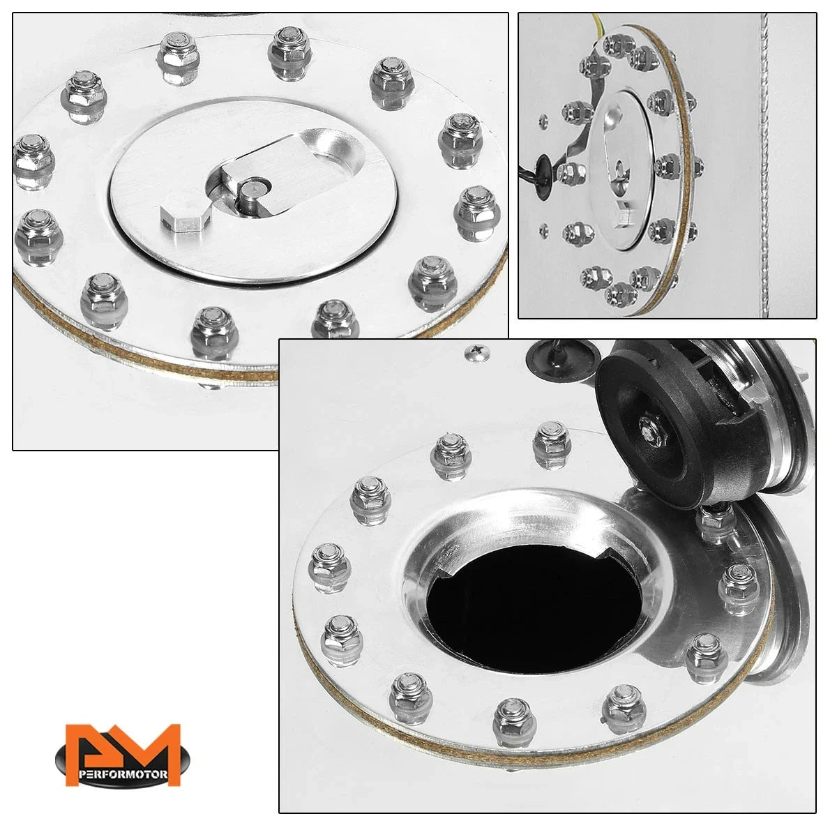 10 Gallon Aluminum Chrome Fuel Cell/Gas Tank for Universal Applications