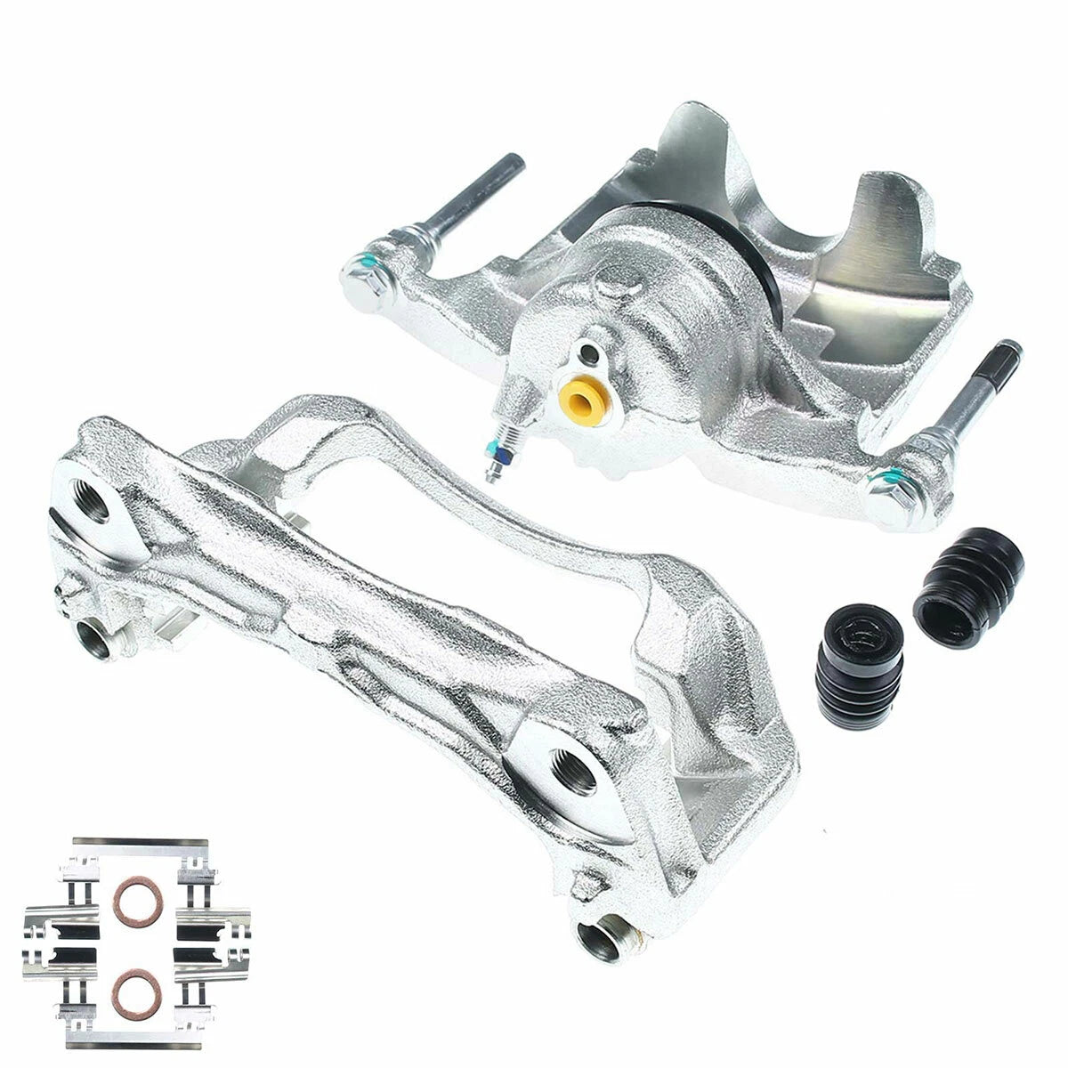 Front Brake Caliper Set for Mazda 3 Sport, CX-3 (2014–2018) - B4Y03399ZB, B4Y03398ZB, 19-B7158, 19-B7159
