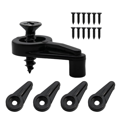 50 Pack Glass Retainer Clips for Window Screens (4-5mm)