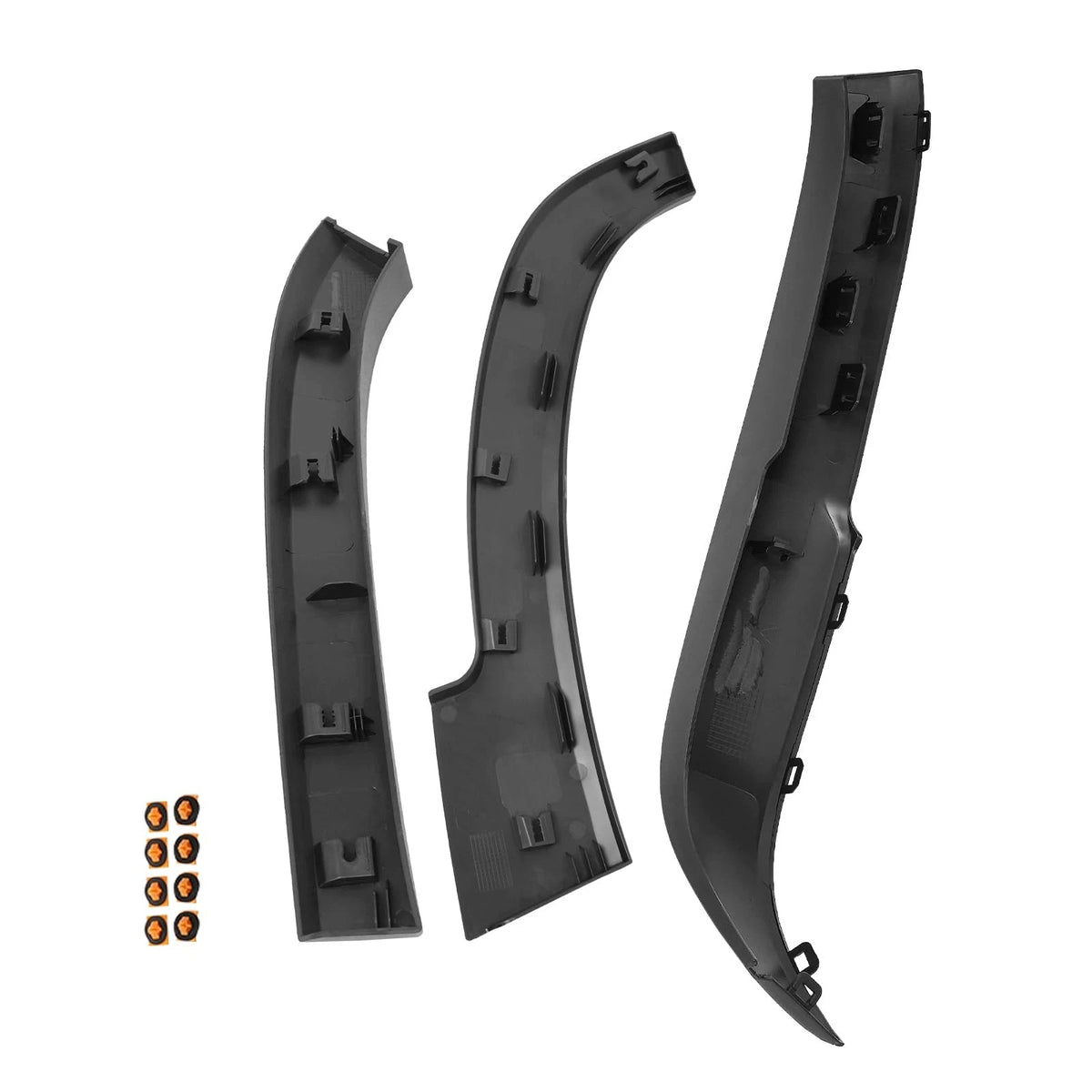 3X Rear Right Side Wheel Opening Molding Fender Flare for Jeep Cherokee (2013–2018)