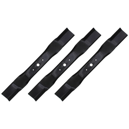 Set of 3 Mower Blades for Walker 54" Decks (Fits 5/8" Center Hole)