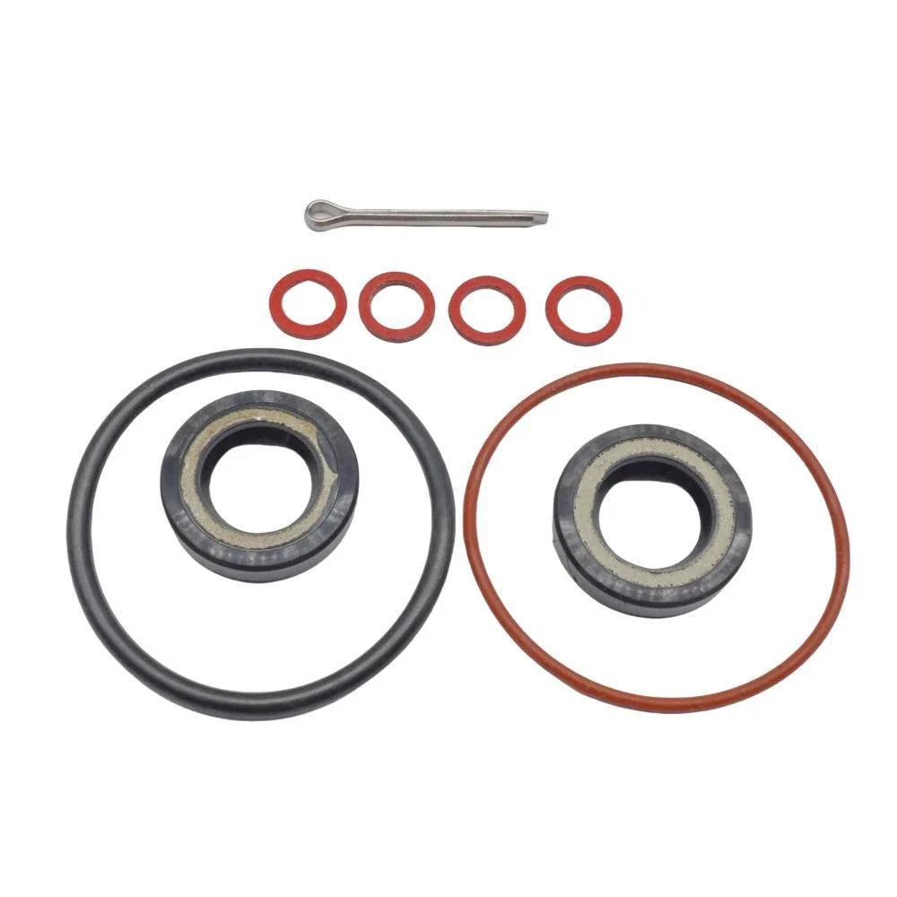 Lower Gearcase Unit Seal Kit 2X 93101-17054 90430-08003 for Yamaha 9.9 13.5 15 HP