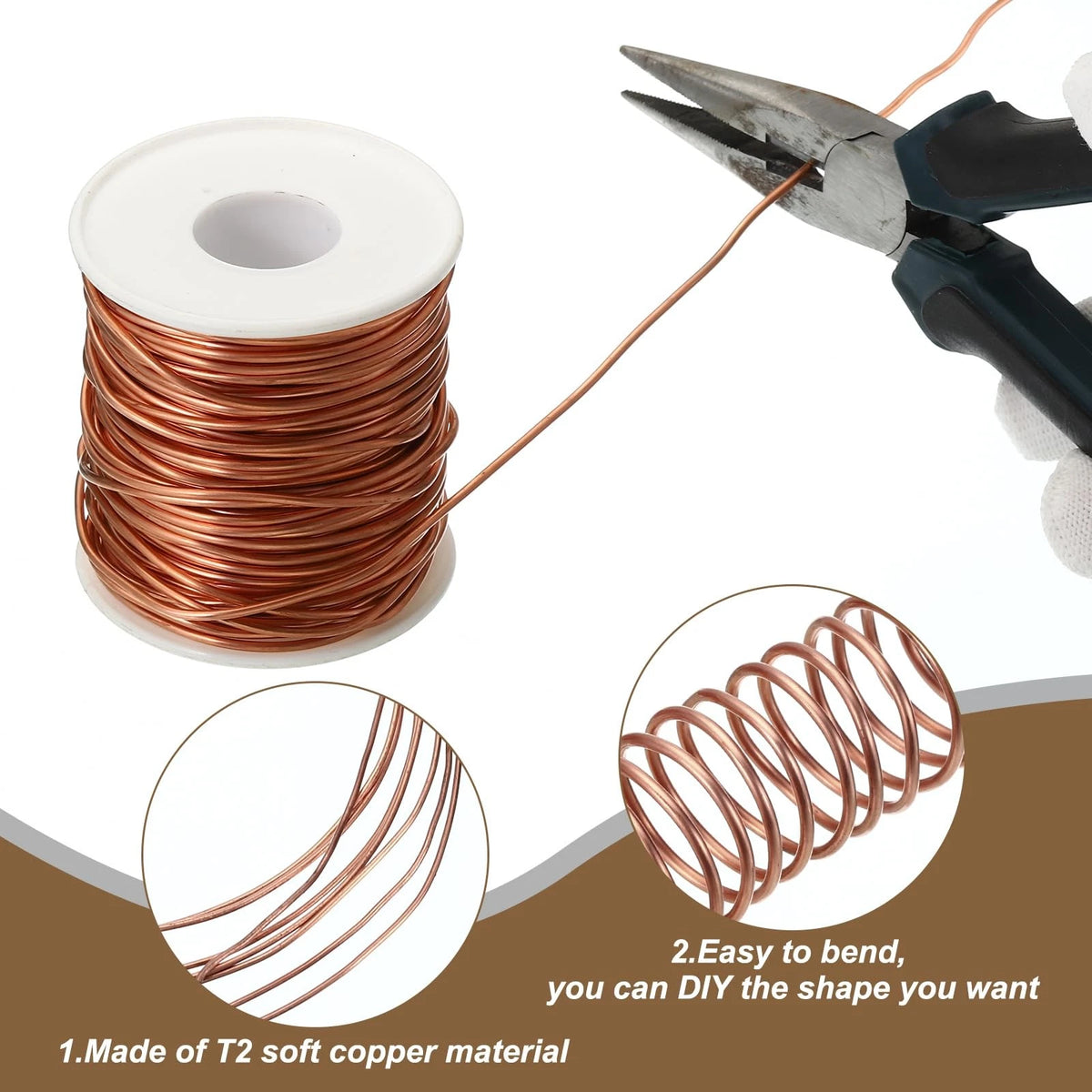 15 Gauge Soft Copper Wire for Automotive Applications (105 15)