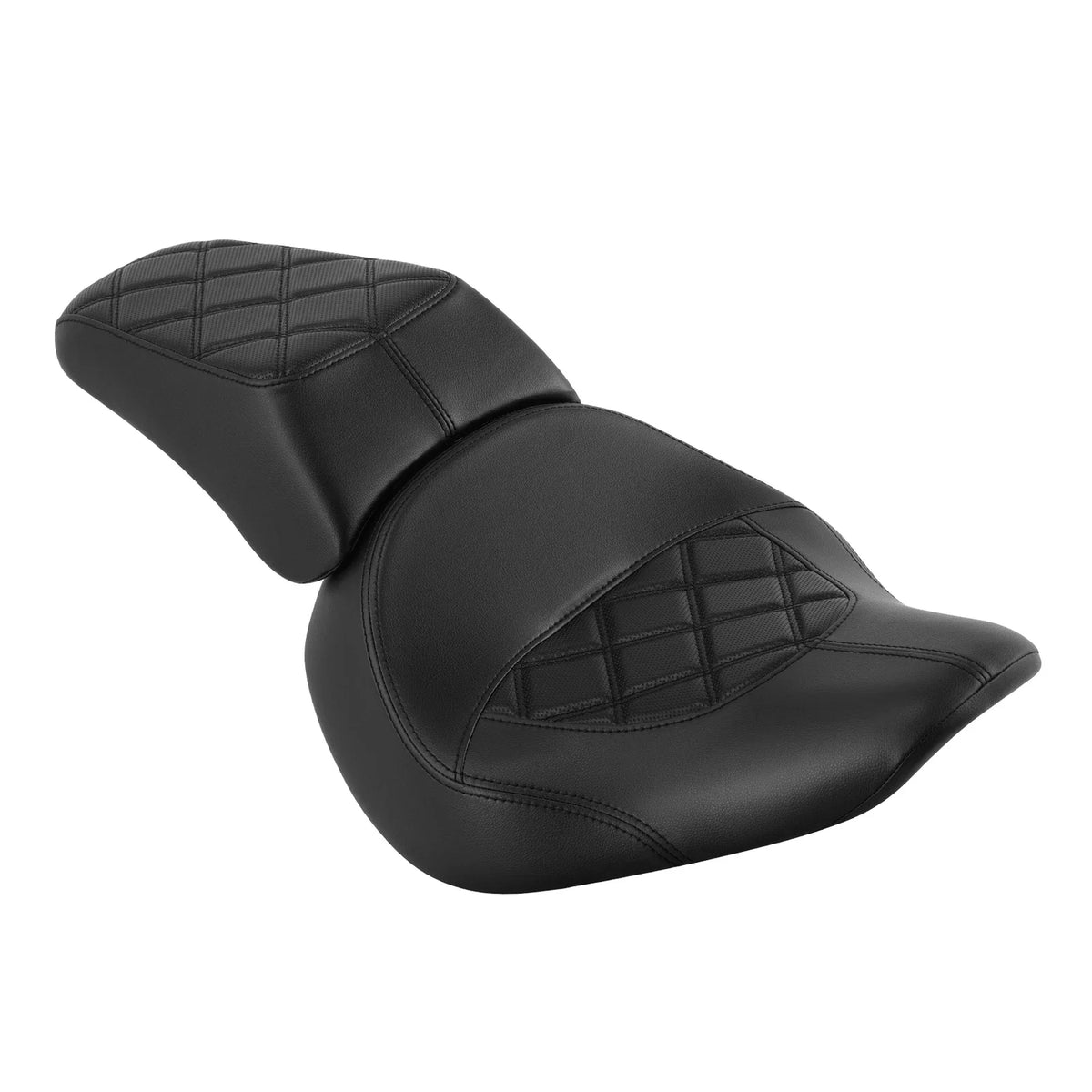 Rider Driver Passenger Seat for Harley Fat Boy FLSTF (2007–2017) FXST FXSTB (2006–2015)
