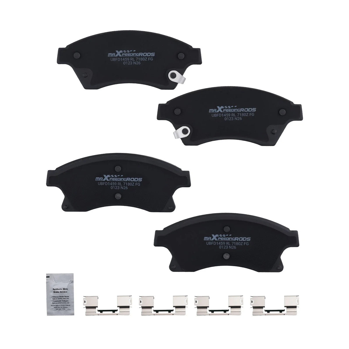 Front Ceramic Brake Pads Kit for Chevrolet Cruze (2011–2016)