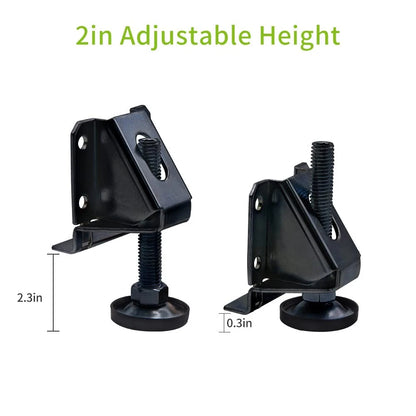 8 Pack Heavy Duty Furniture Leg Levelers for