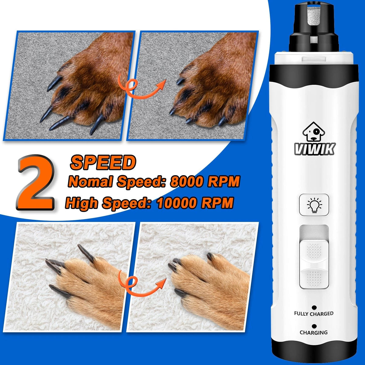 Dog Nail Trimmers with Light for Dogs and Cats (2010–2023)