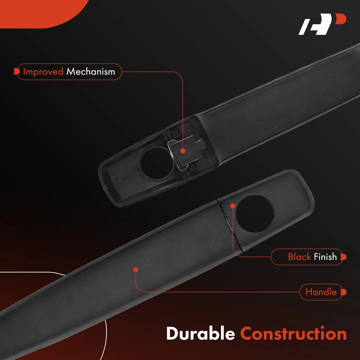 Front Left Exterior Door Handle for Chevy Malibu (2013–2015) Cruze (2011–2015) 92264555, 92264560