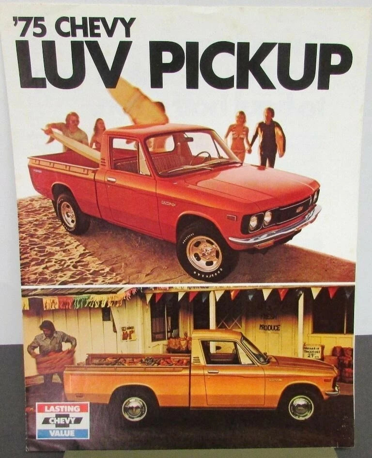 Sales Folder for Chevrolet Chevy Luv Pickup Truck (1975)