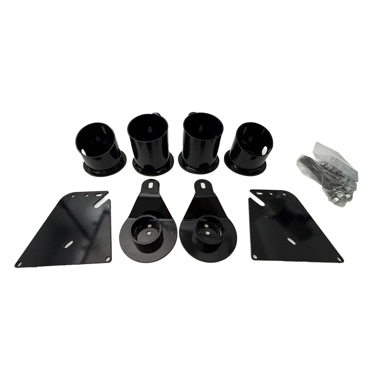 Set of 4 Air Ride Suspension Bags & Brackets for 1958-64 Chevy Impala K-BB-FR-IMP5864-26