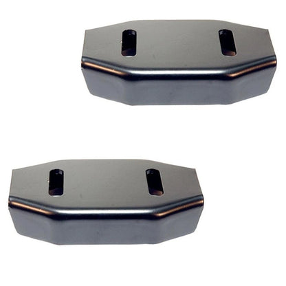 2 Snowblower Skid Shoes for John Deere (M124413, M144012)