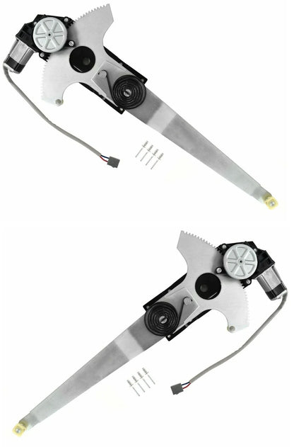 Front Power Window Regulator Left Right with Motor for Ford Mustang (1981–1993)
