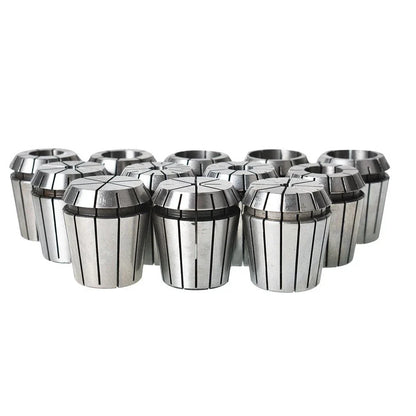 Set of 12 Spring Collets for ER40 (Compatible with Various Models)