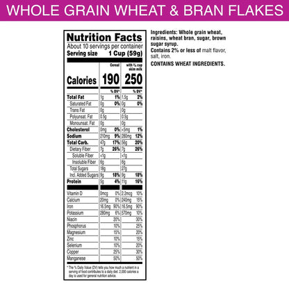 Raisin Bran Cereal for Breakfast (20.9oz)