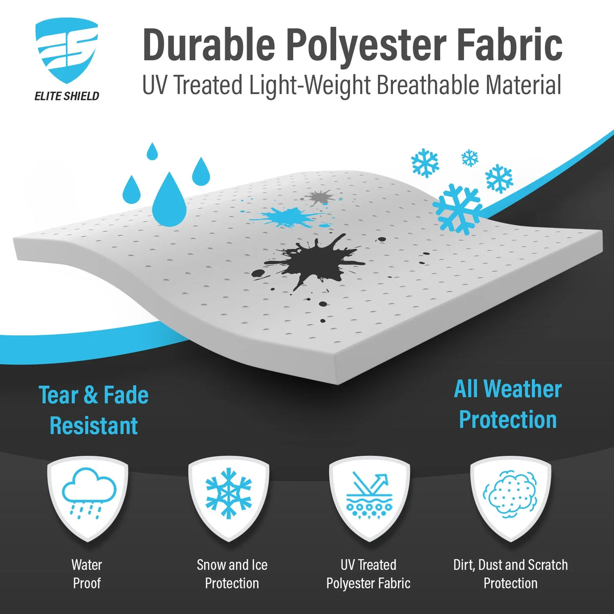 Waterproof Pop Up Folding Camper Tent Trailer Storage Cover 8'-20' L