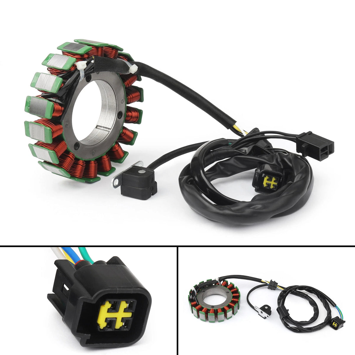 Magneto Generator Stator Coil for Suzuki LT-F500F QuadRunner 500 (1998–2002) M550-A078