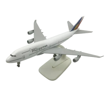Diecast Alloy Philippine Air Airlines B747 Model Plane Toy