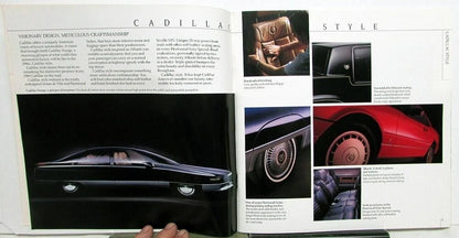 Sale Brochure for Cadillac Allante Fleetwood Deville Eldorado Seville Brougham (1989)