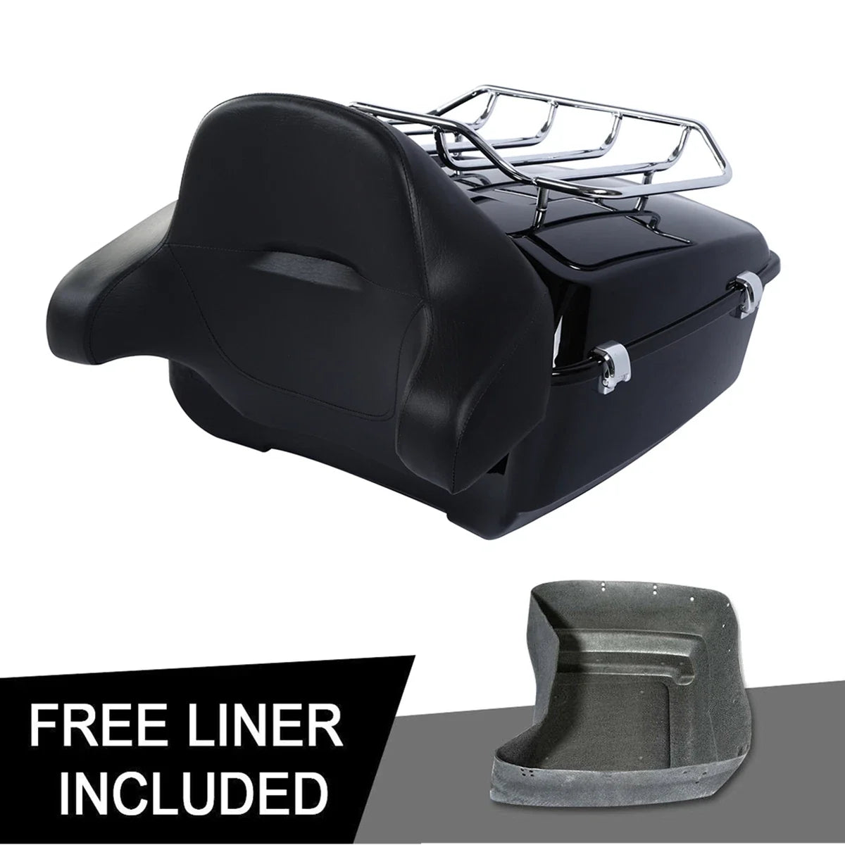 Trunk Mount Rack Pad Plate for Harley Touring Road King (2014–2023)