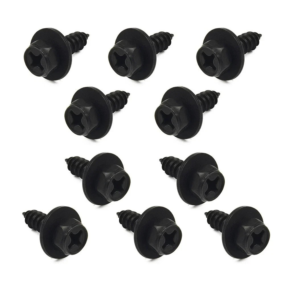 10X Splash Seal Shield Rivet Clip Bolt Screw Fastener for Toyota Bumper
