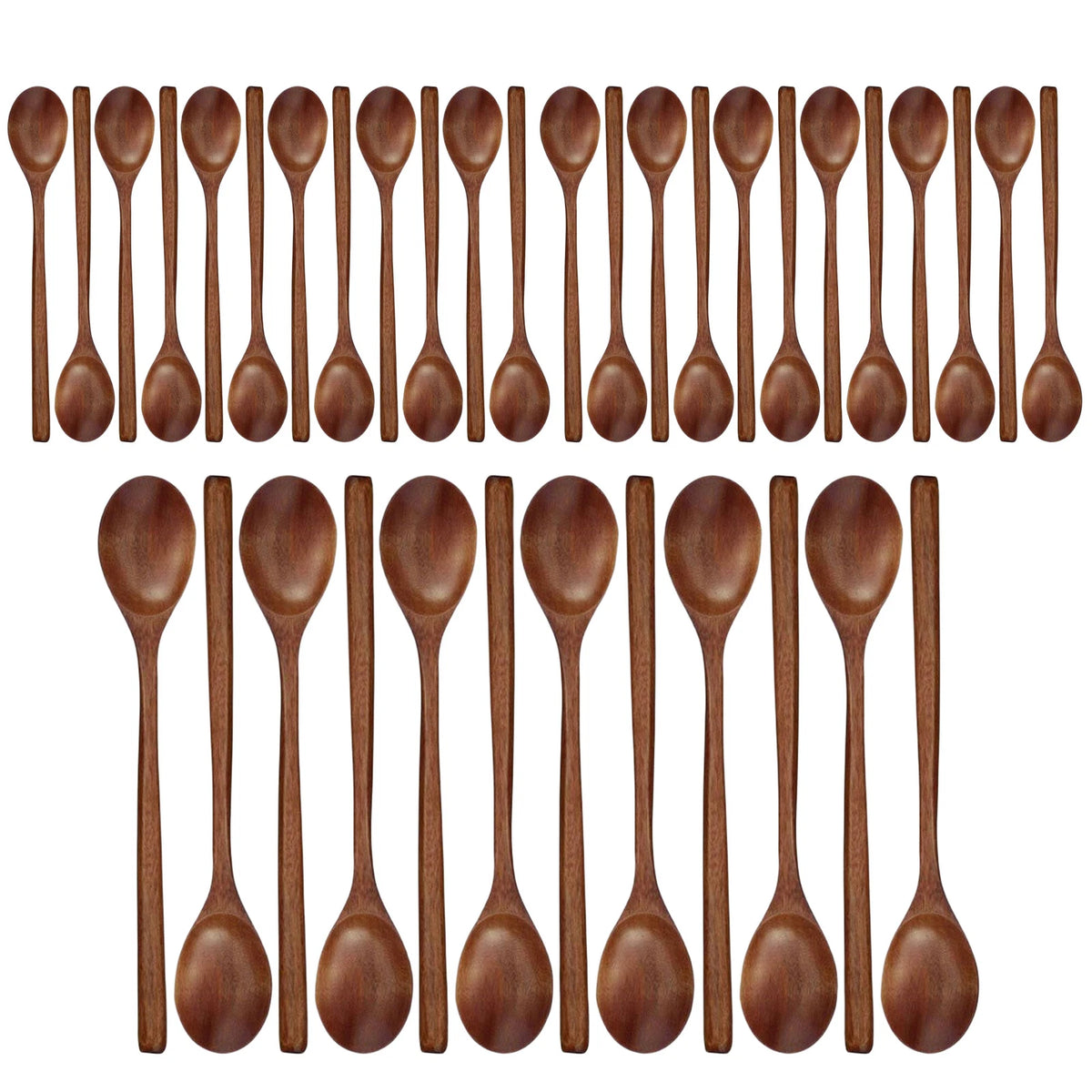 Wooden Long Kitchen Spoon for Cooking Utensils (No Part Numbers)