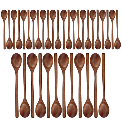 Wooden Long Kitchen Spoon for Cooking Utensils (No Part Numbers)