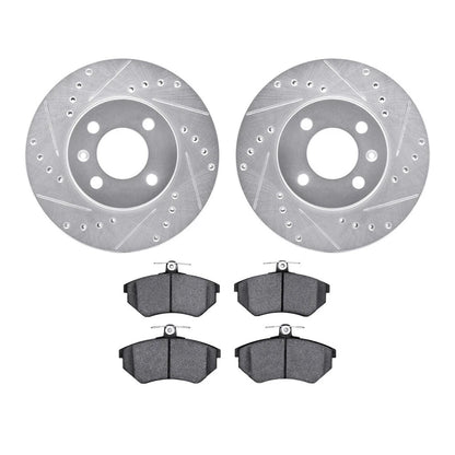 Rotor Set for Volkswagen Derby (2006–2008) ALX-PAU-DF-7602-74006-CLA3