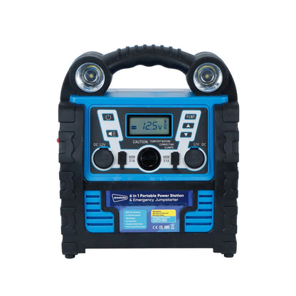 Streetwize Portable Power Pack 12V 900A for Jump Start & Air Compressor (SWPP19)