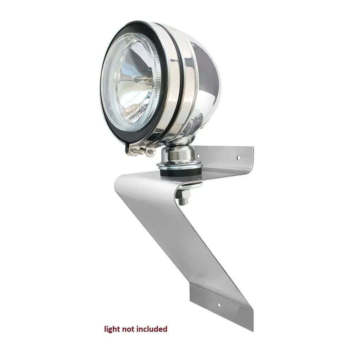 Large Z Shaped Chrome Mounting Bracket for Off-Road Vehicles (GG#79829)