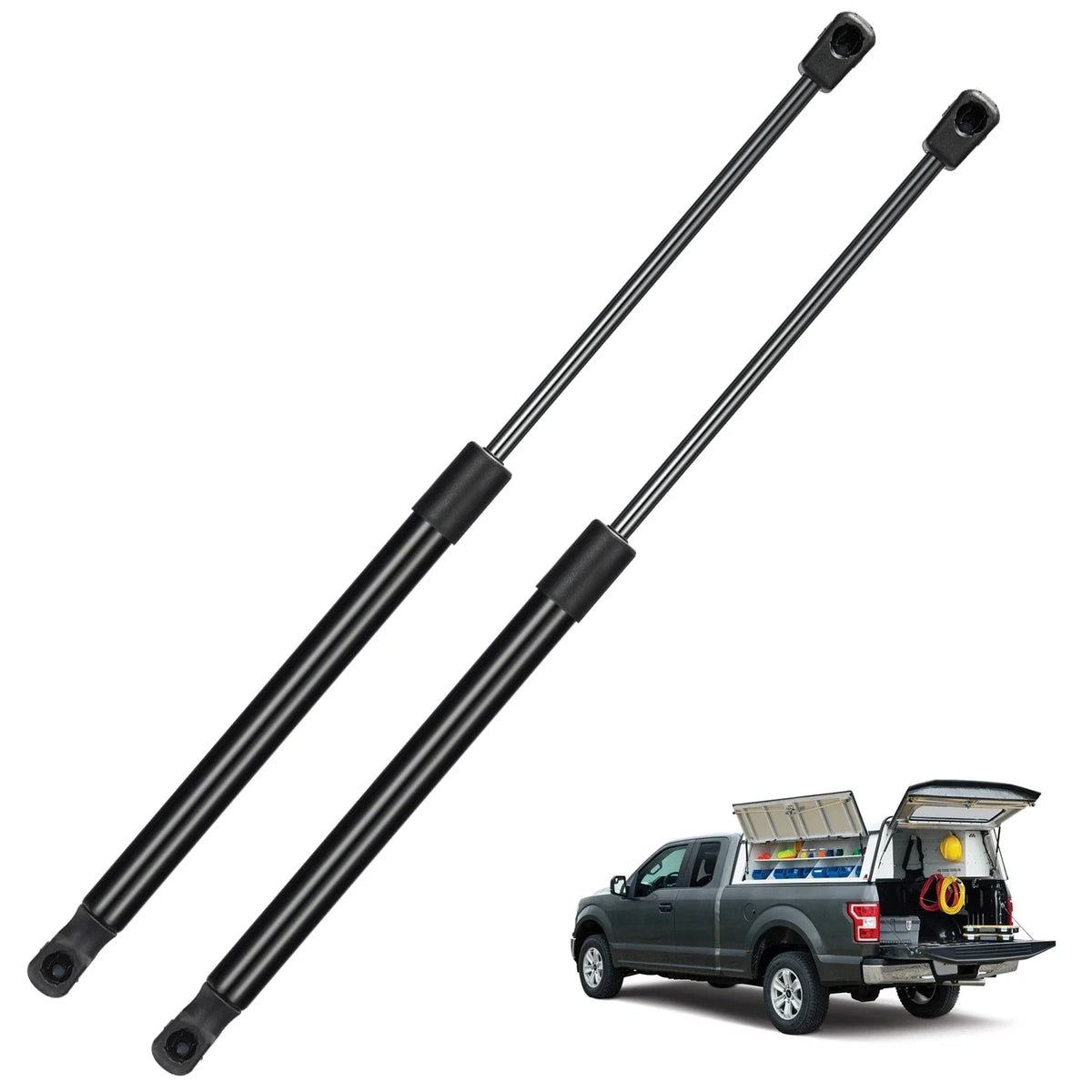 17" 70Lb/311N Gas Strut for Leer Camper Shell Truck Topper Rear Window (2017–2021)