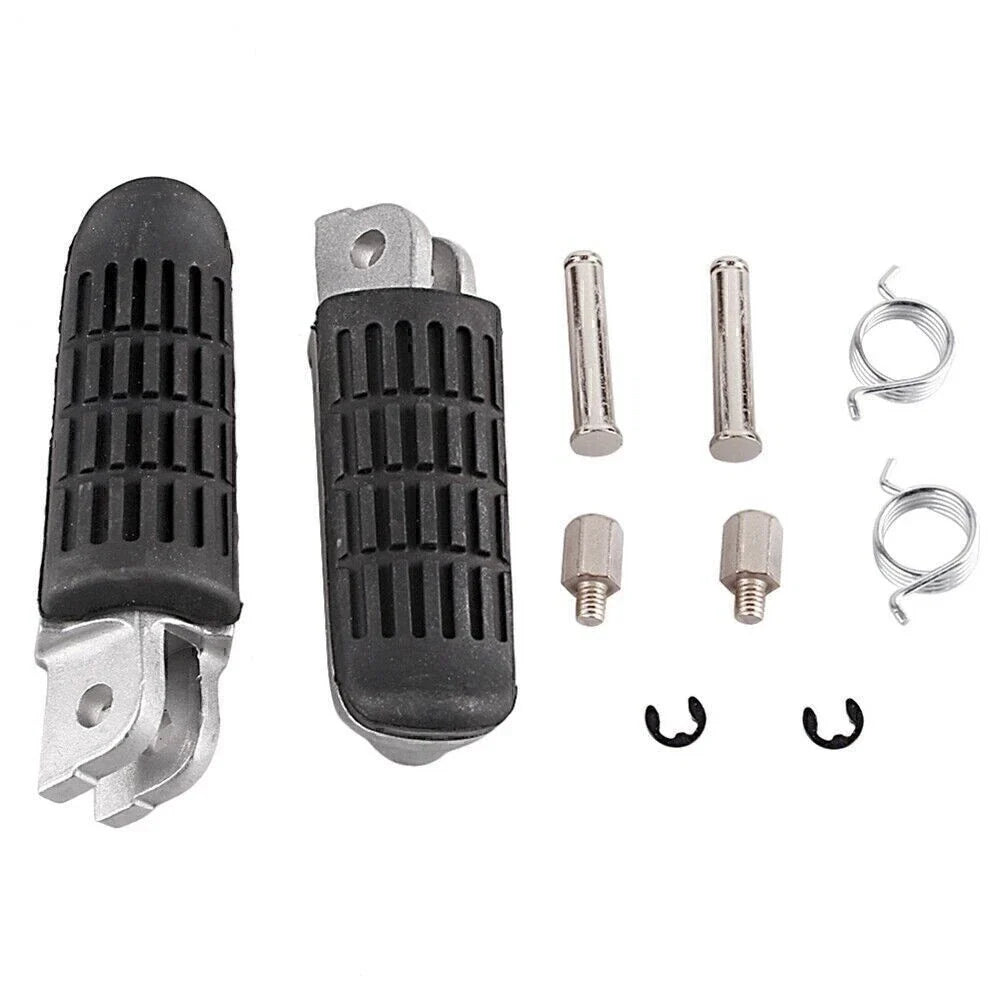 Front Foot Pegs Footrests for Honda CB400 CB400SF (1992–1998) Black