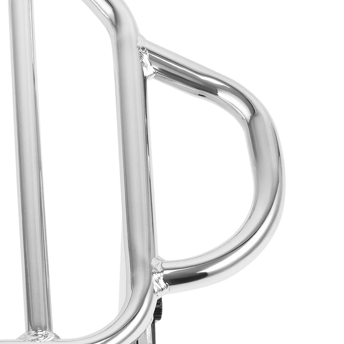 Chrome Detachable 2-Up Mount Luggage Rack for Harley Touring (2009–2024)