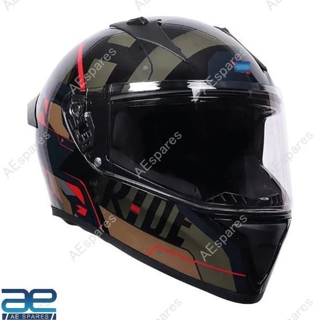 Roadster Geo Camo Face Helmet for Royal Enfield