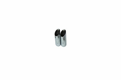 2.5" Dual Exhaust Kit for Ford F150 (2021–2025) - Flow II Muffler, Slash Tips