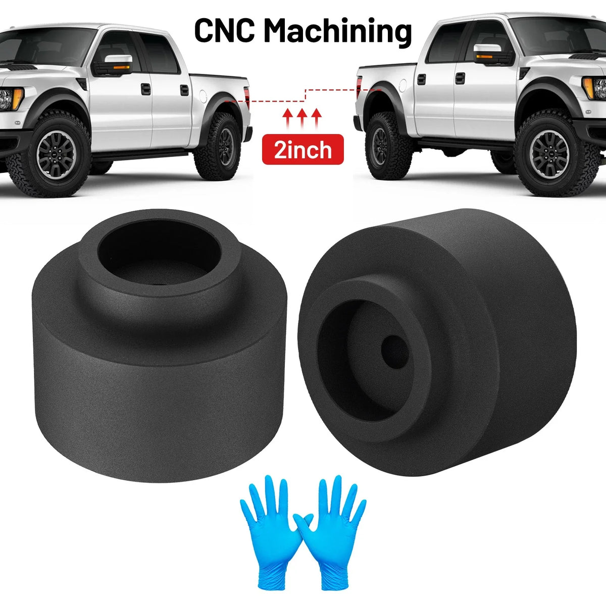 2" Inch Rear Leveling Lift Kit for Dodge Ram 1500 (2009–2024)