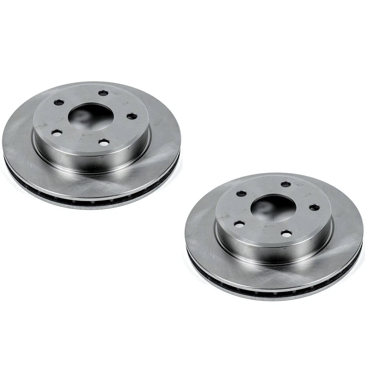 Set of 2 Powerstop Brake Discs Front for Ram Dakota (2005–2011) SET-P15AR8763-2