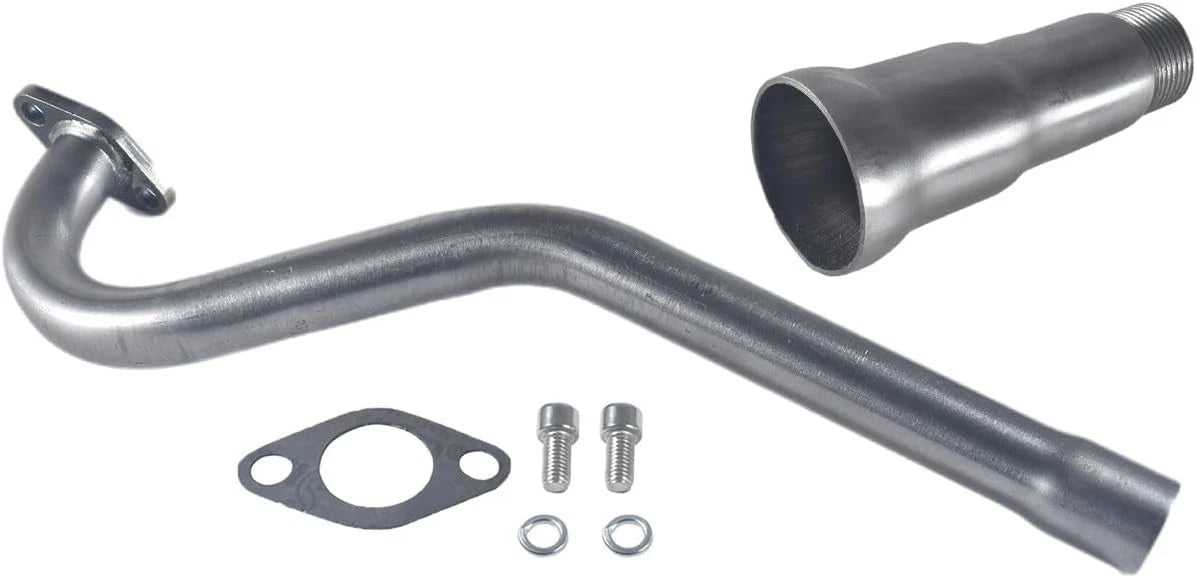 3 Stage Exhaust Header Pipe for Coleman CT100U (79cc, 98cc, 3HP)