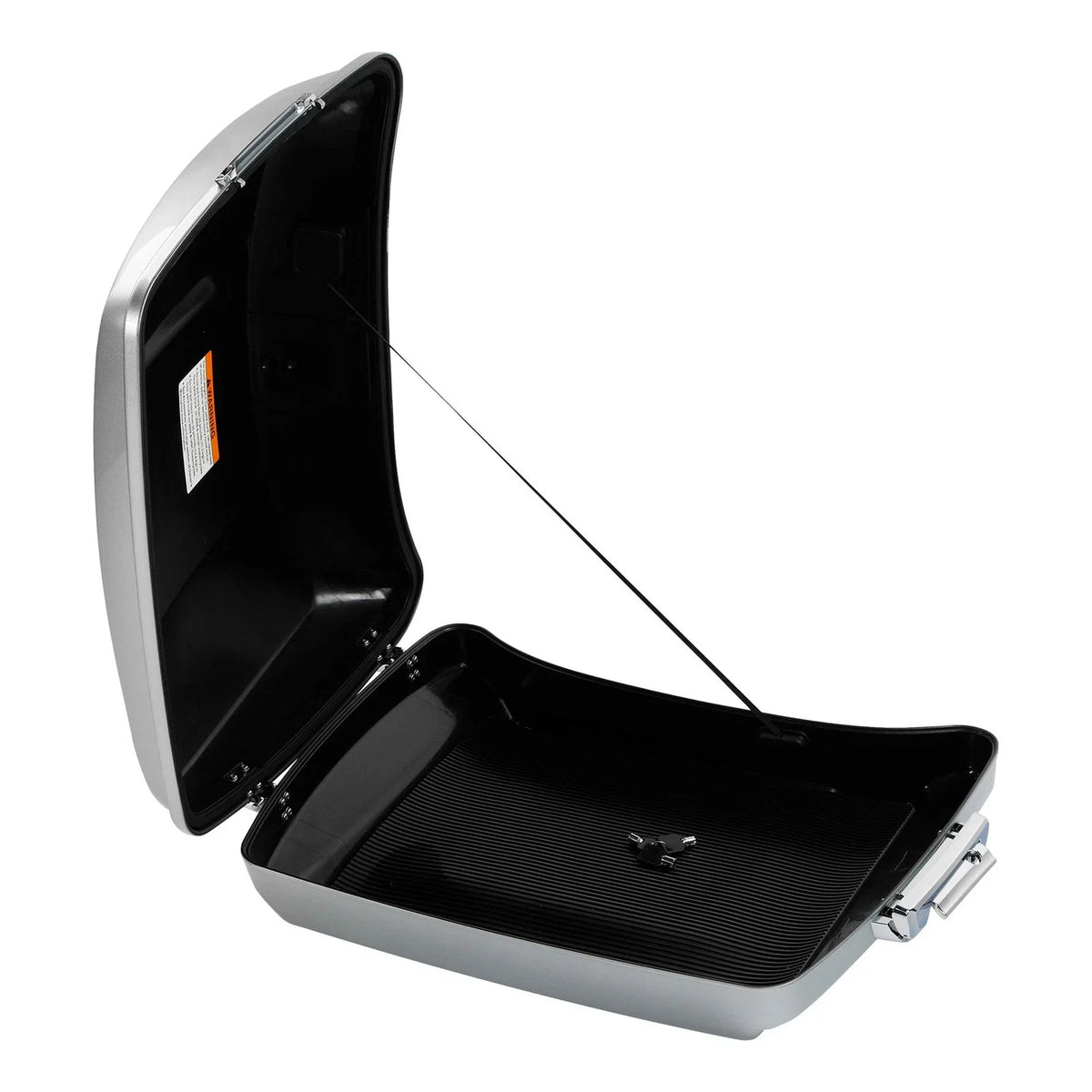 Razor Trunk Luggage for Harley Electra Glide (2014–2026) - Brilliant Silver Pearl