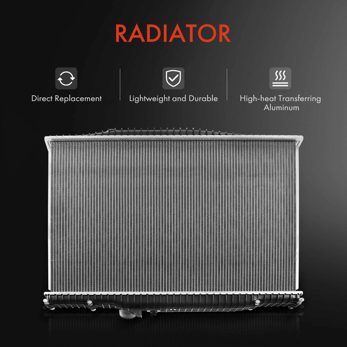A-Premium Radiator with Transmission Oil Cooler for Toyota Avalon (2000–2004) 8012325, 164000A170, 2325