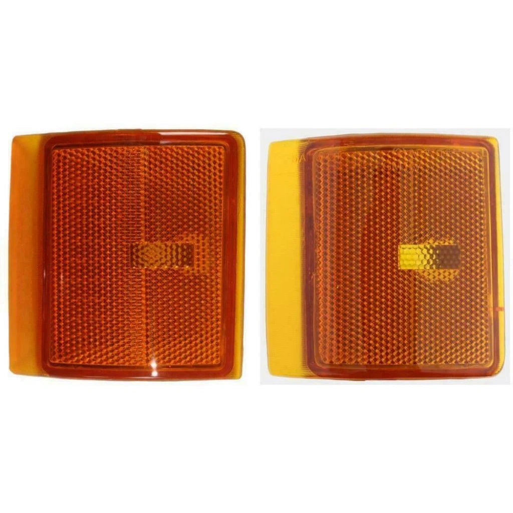 Set of 2 Lower Side Marker Lights for GMC C/K/Suburban/Yukon (1994–1999) PLX-M1-331-1544L-UC, GM2550145, GM2551145