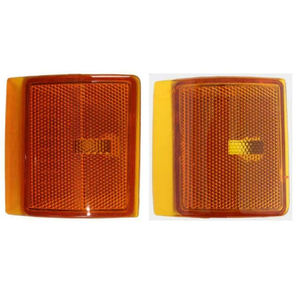 Set of 2 Lower Side Marker Lights for GMC C/K/Suburban/Yukon (1994–1999) PLX-M1-331-1544L-UC, GM2550145, GM2551145
