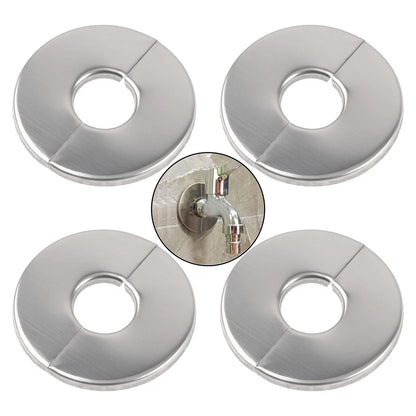 Set of 4 Stainless Steel Wall Split Flange 22mm for Automotive Use