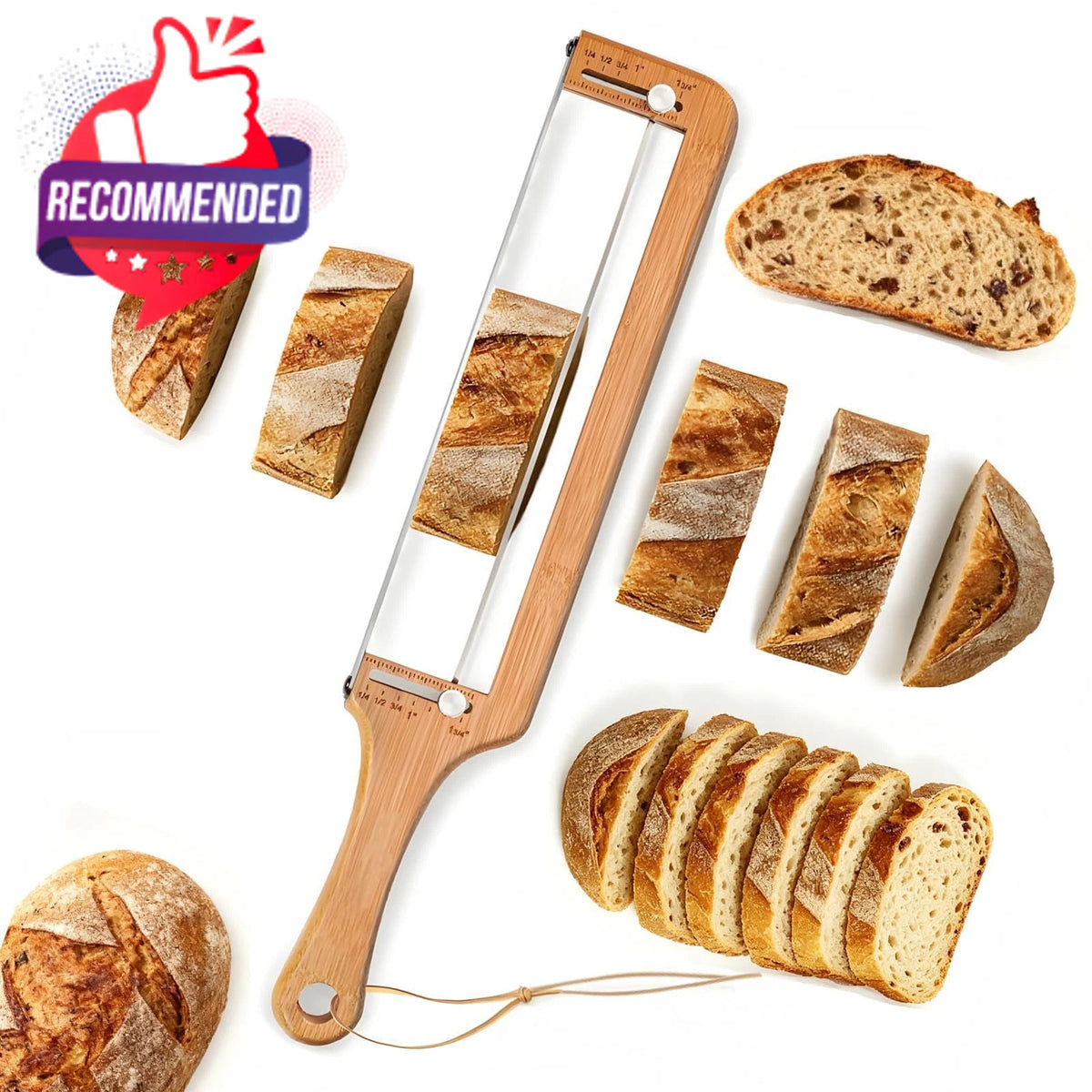 Adjustable Bread Slicer for