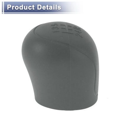 1 Pc Gear Shift Knob Cover for Ford C-Max (2007–2021) Grey Silicone