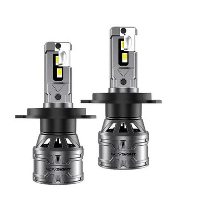 2X H4 9003 LED Headlight Bulbs for