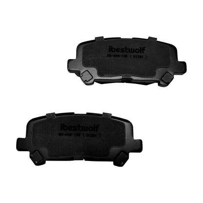 Rear Ceramic Brake Pads for Acura MDX, Honda Odyssey (2007–2017) - D1281, P-1281, 1281