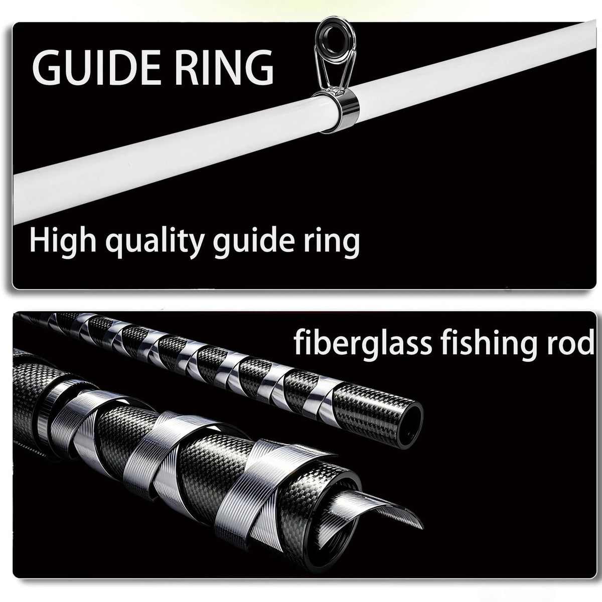 2X Spinning Reels and Fishing Rod Combos (4.92FT)
