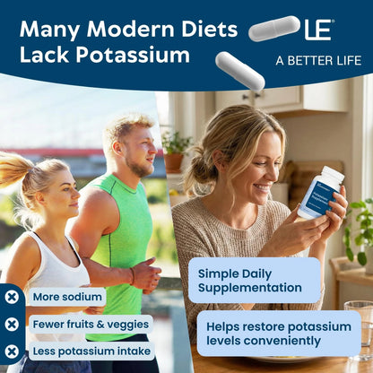 1020 mg Potassium for Life Enhancement (240 Count)